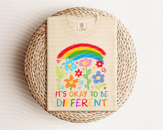 It's Okay to Be Different Graphic Tee