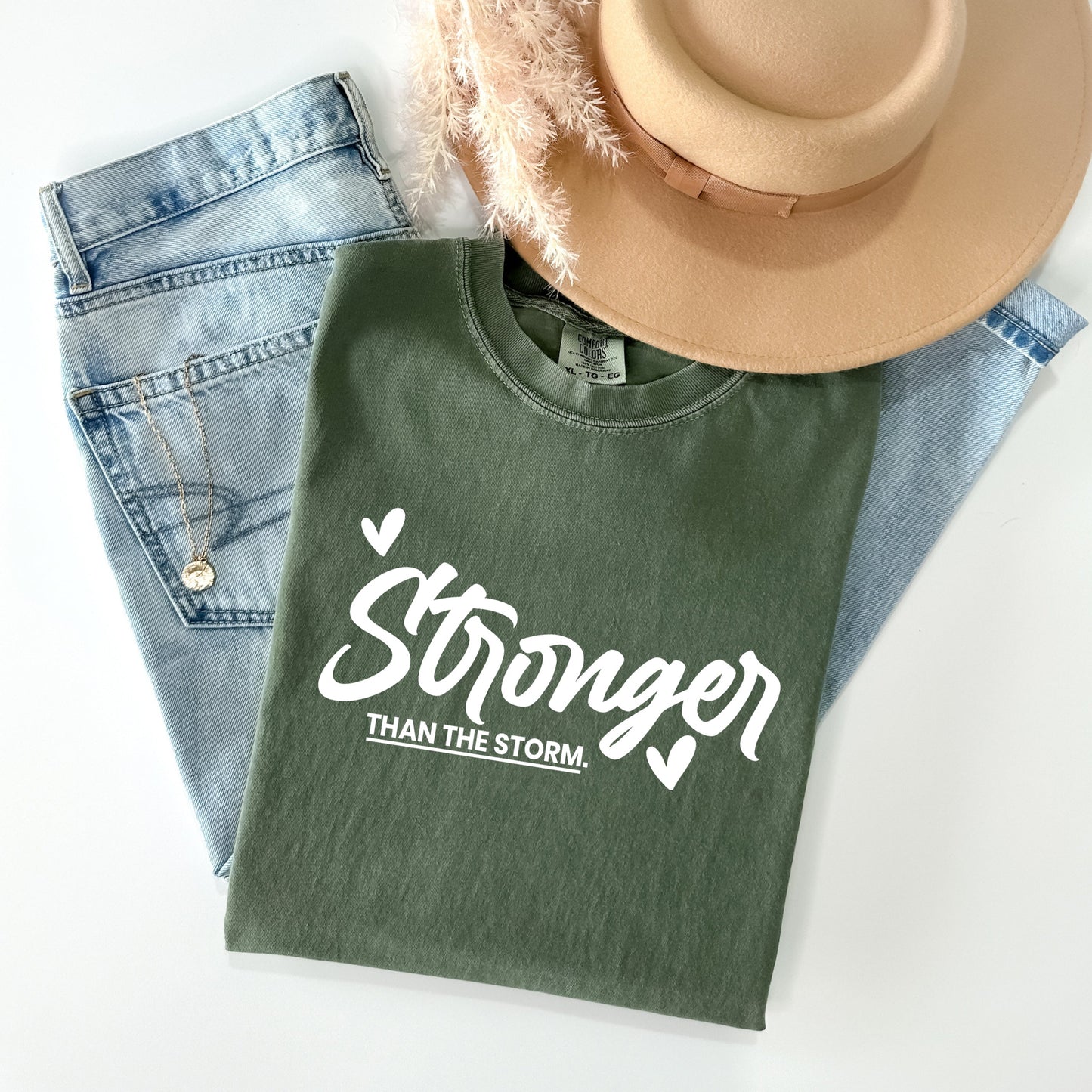Stronger Than the Storm Graphic Tee