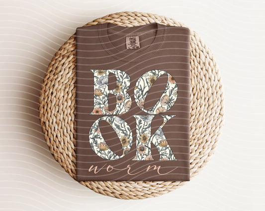 Book Worm Graphic Tee