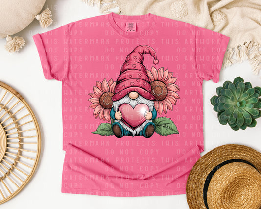 Pink Gnome Graphic Tee