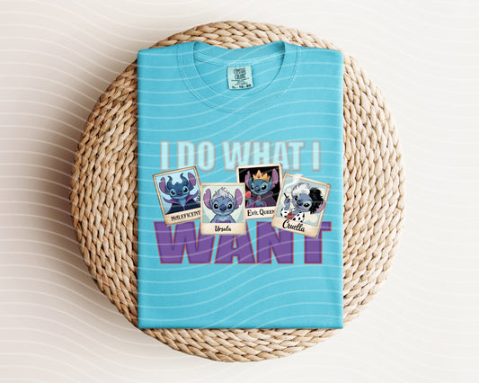 I Do What I Want Villain Graphic Tee