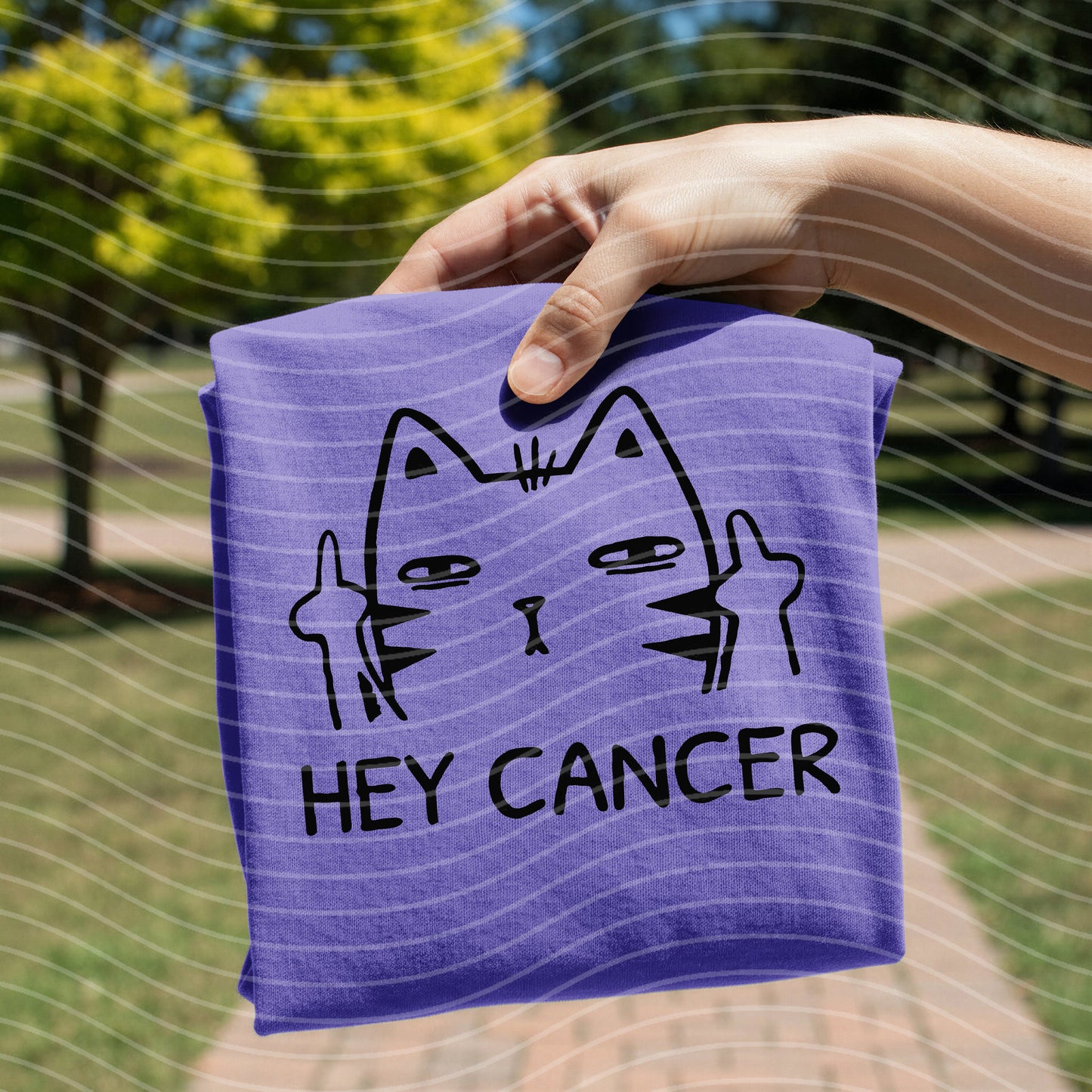 Hey Cancer Graphic Tee