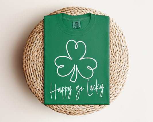 Happy Go Lucky Graphic Tee