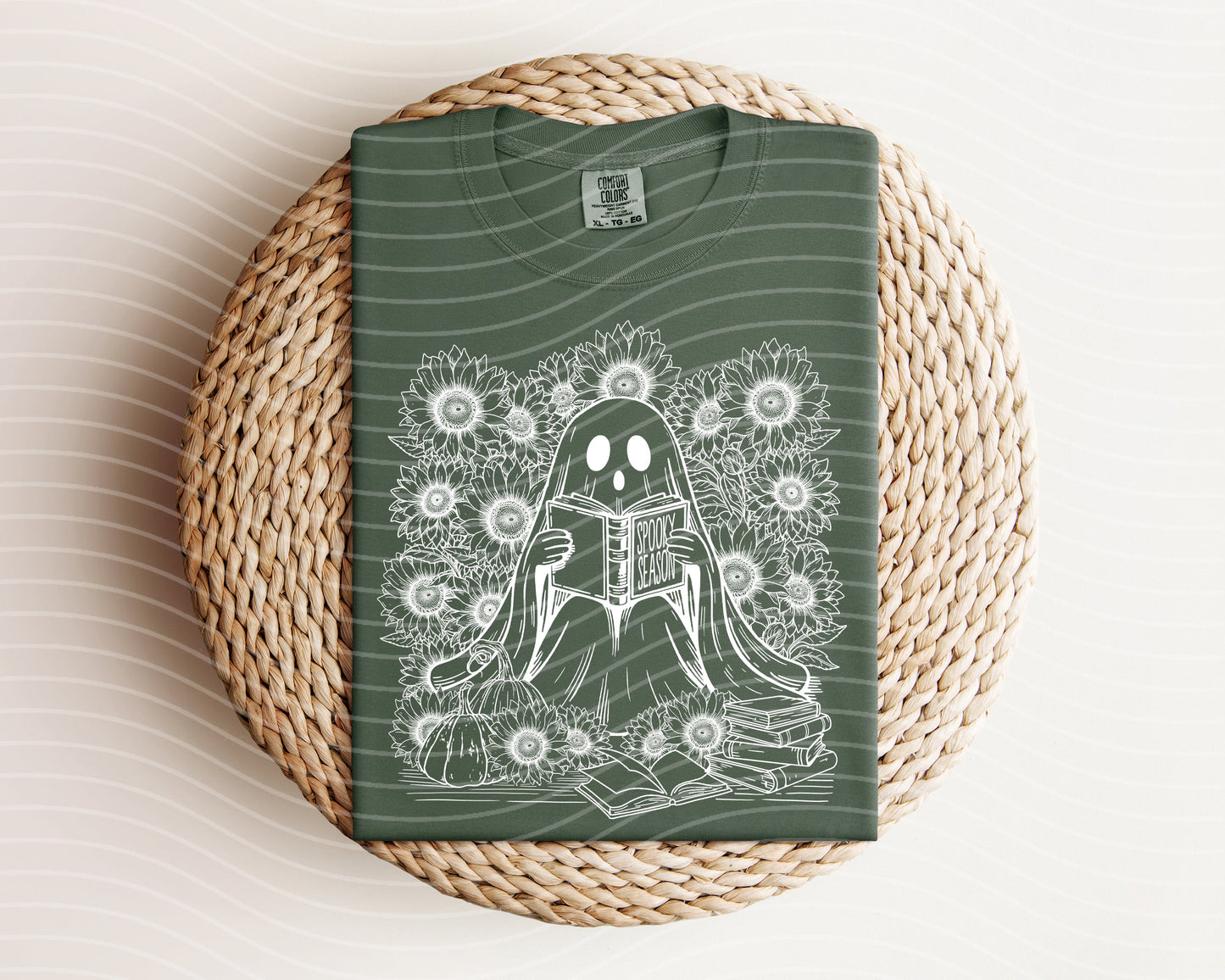 Spooky Season Sunflowers Graphic Tee