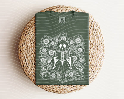 Spooky Season Sunflowers Graphic Tee