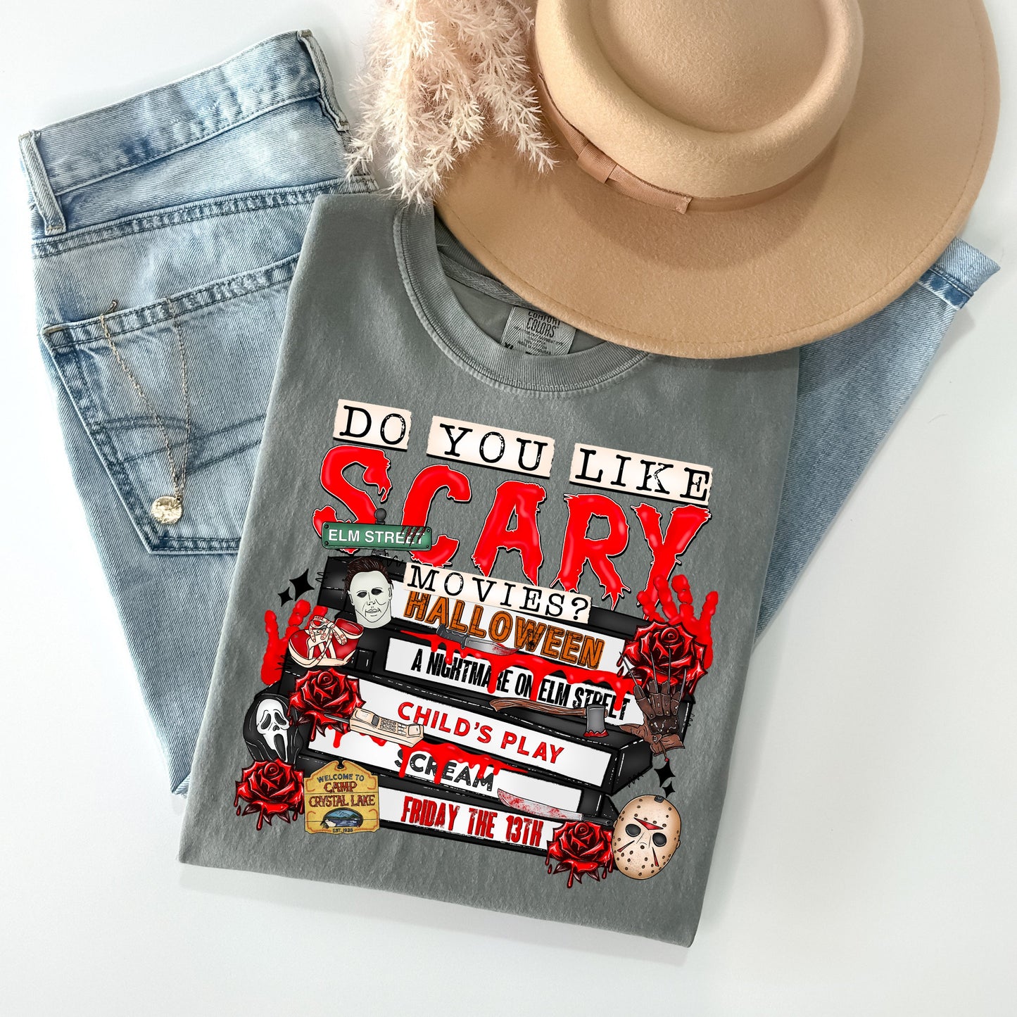 Do You Like Scary Movies Graphic Tee