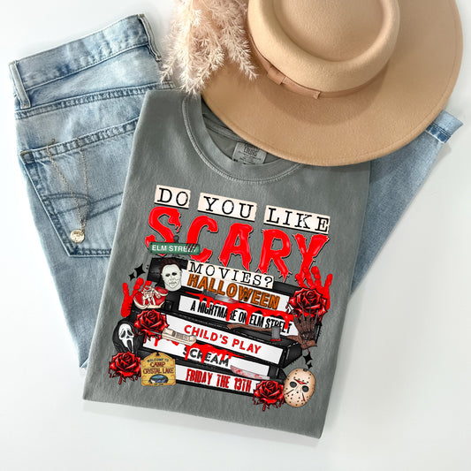 Do You Like Scary Movies Graphic Tee