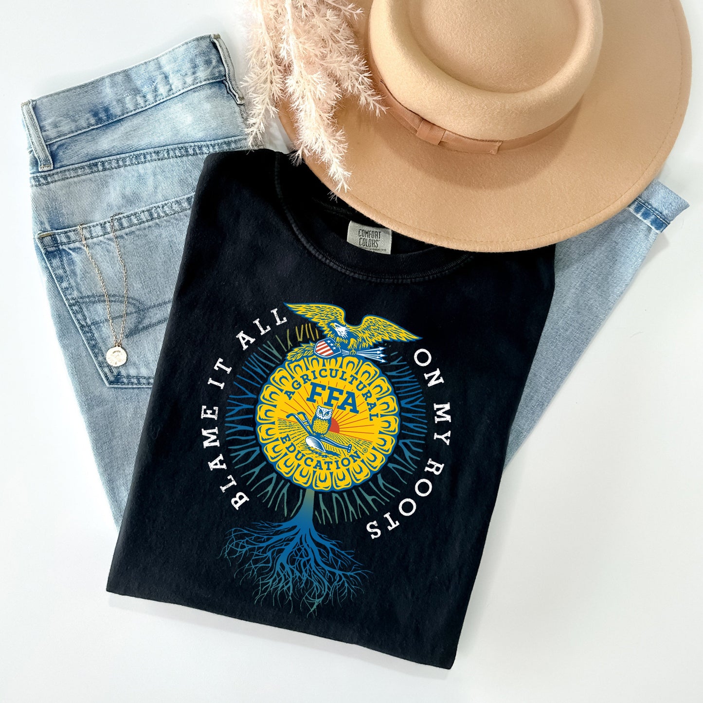 Blame it All on My Roots Graphic Tee