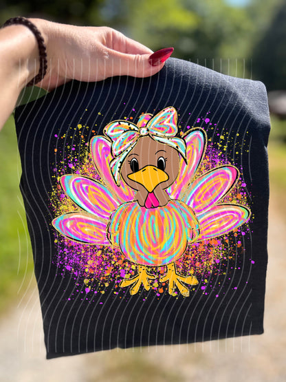 Splatter Turkey Graphic Tee