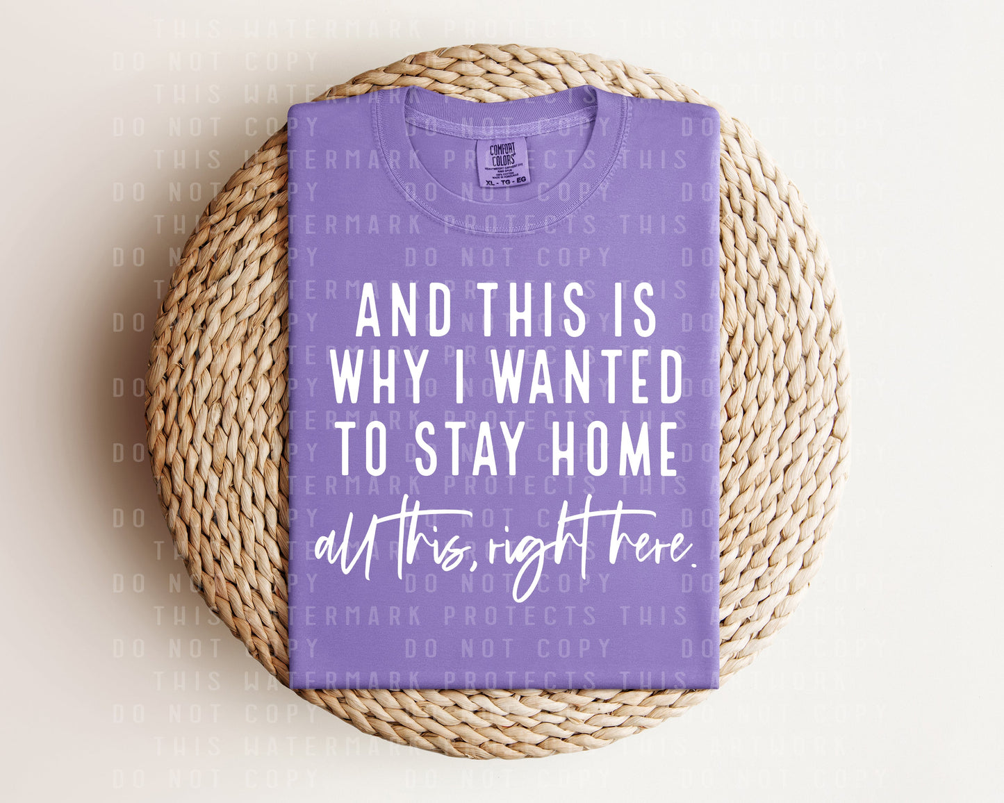 And This is Why I Wanted to Stay Home Graphic Tee