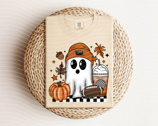 Football Ghost Graphic Tee
