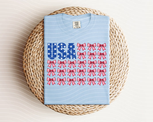 USA Flag Graphic Tee