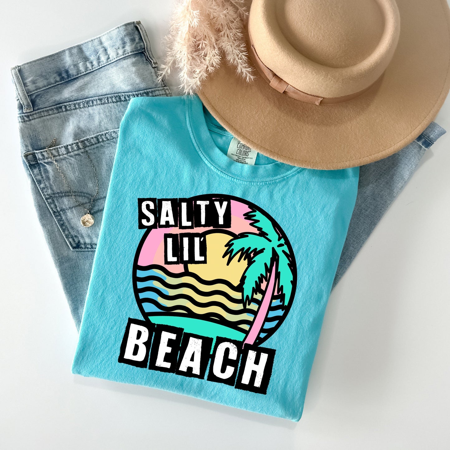 Salty Lil Beach - Comfort Colors Graphic Tee