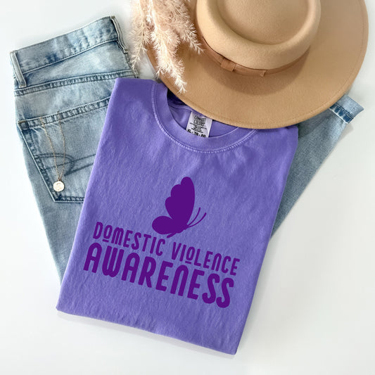 Domestic Violence Awareness - Comfort Colors Graphic Tee