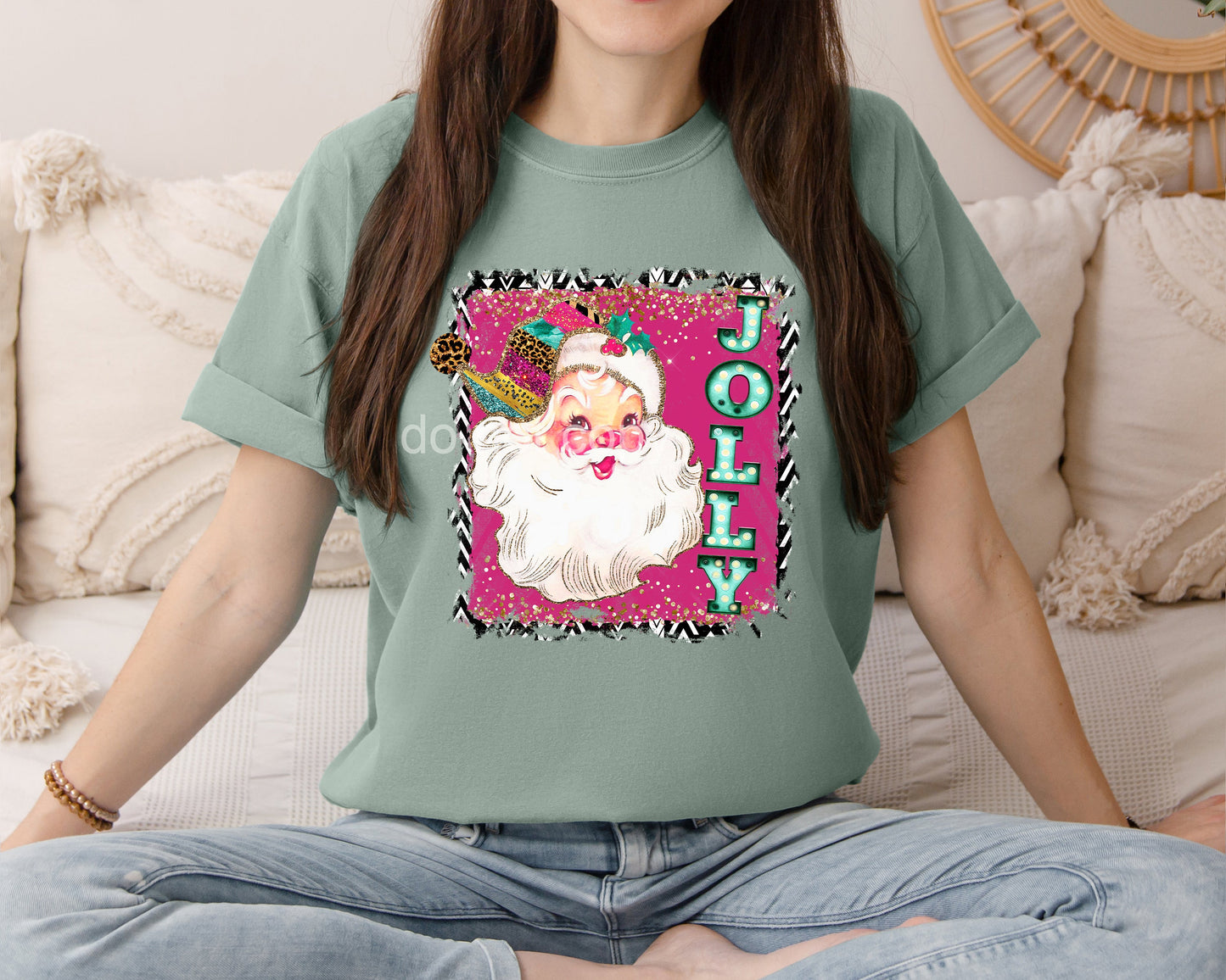 Jolly Santa Graphic Tee