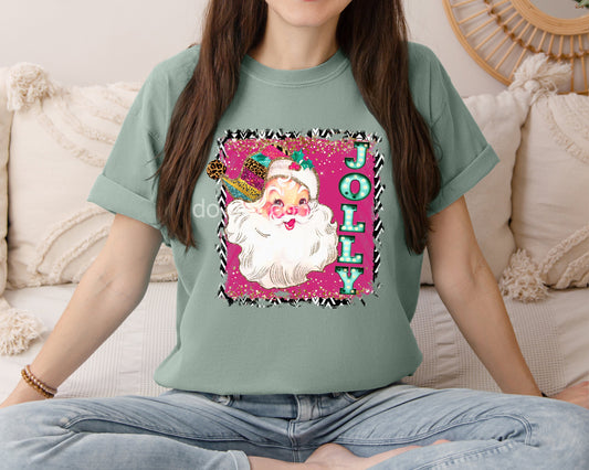 Jolly Santa Graphic Tee