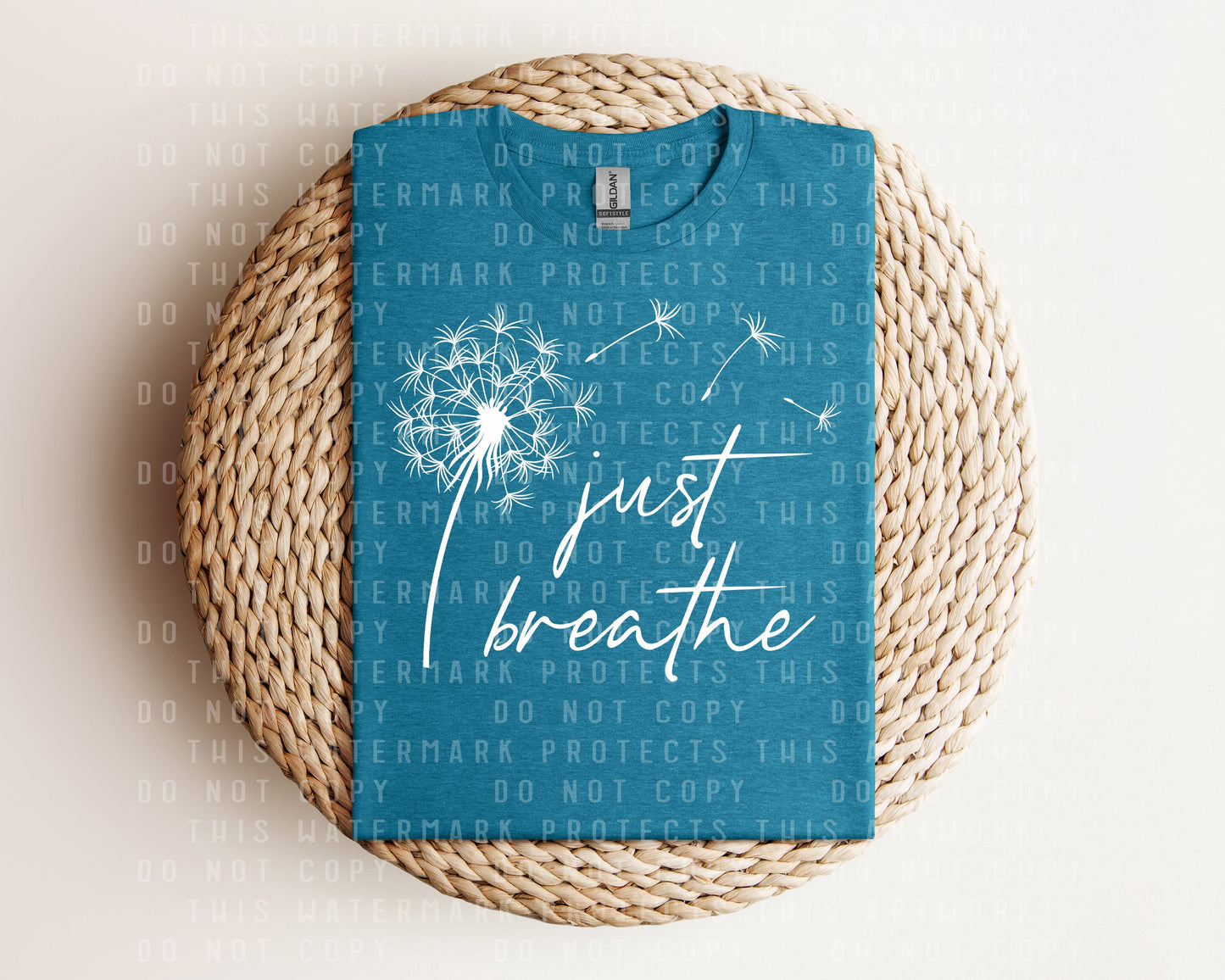 Just Breathe Graphic Tee