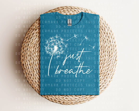 Just Breathe Graphic Tee
