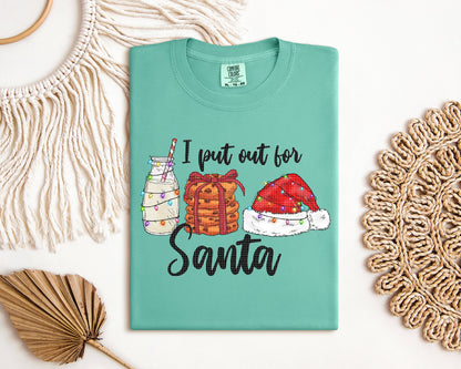 I Put Out for Santa Graphic Tee