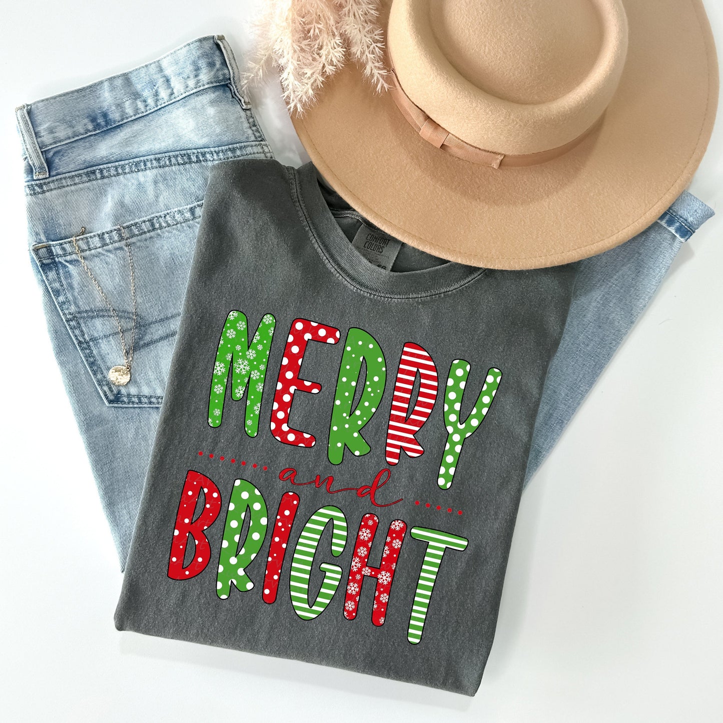 Merry and Bright Graphic Tee