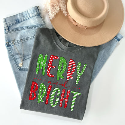 Merry and Bright Graphic Tee