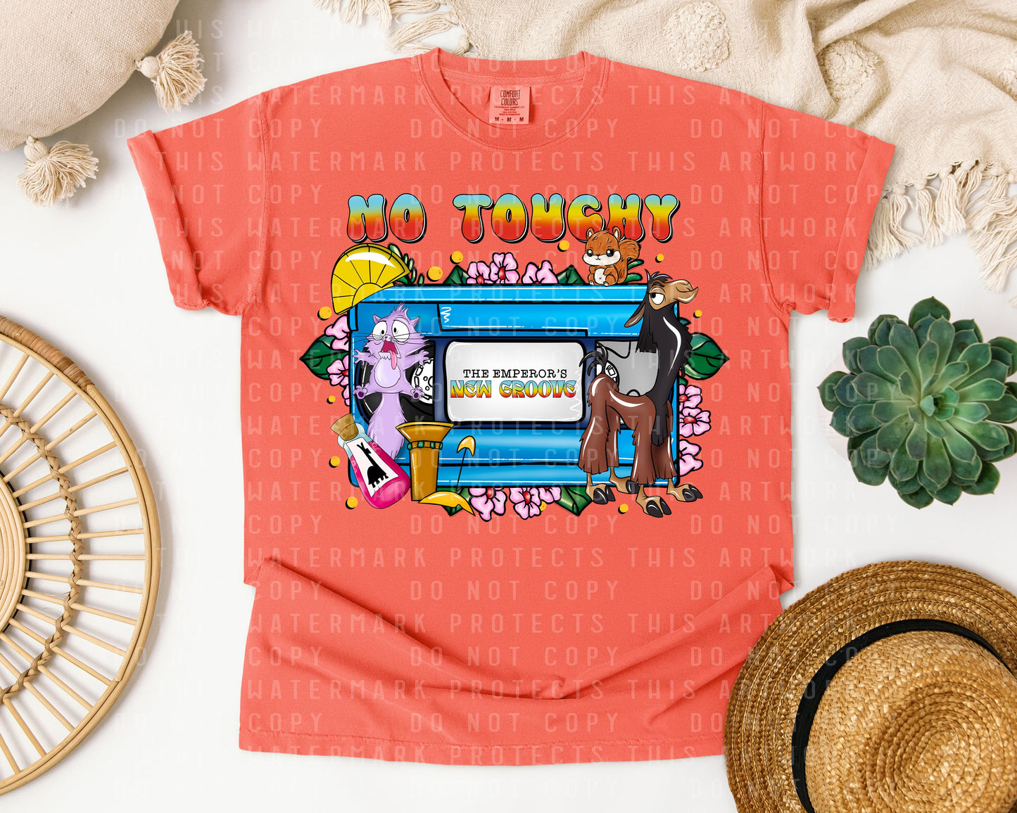 No Touchy Graphic Tee