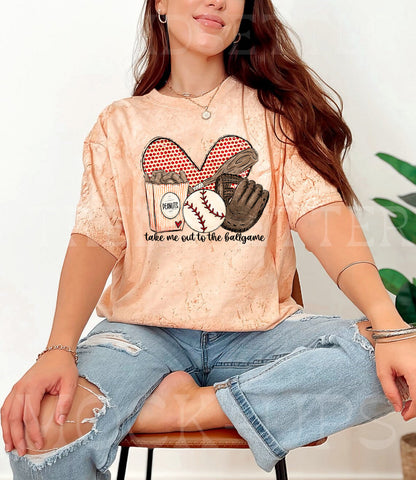 Take Me Out to the Ball Game Graphic Tee