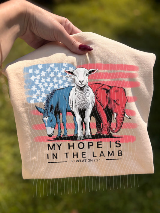 My Hope is in the Lamb Graphic Tee