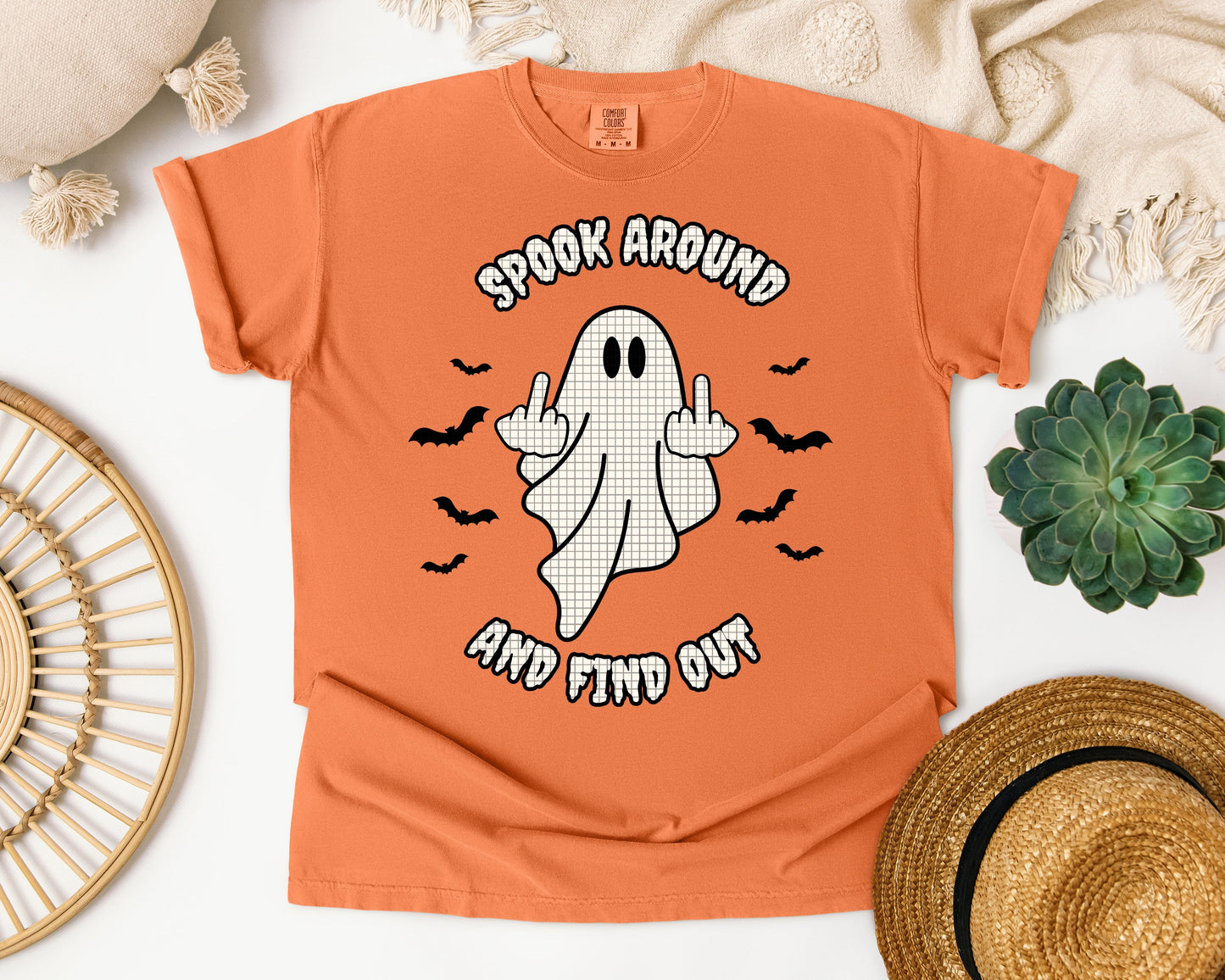 Spook Around and Find Out Graphic Tee