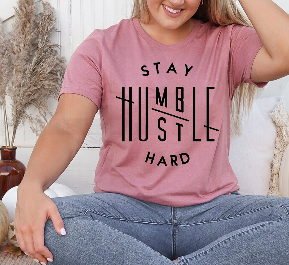 Stay Humble Hustle Hard Graphic Tee