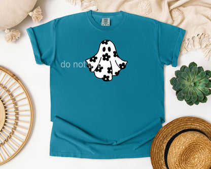 Floral Ghost Graphic Tee