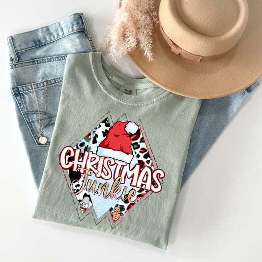 Christmas Junkie Graphic Tee