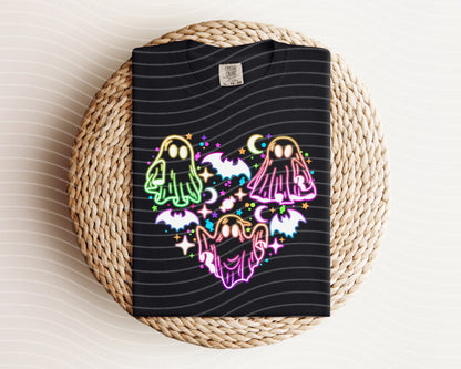 Neon Ghosts Graphic Tee