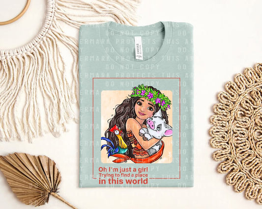 Oh I'm Just a Girl Graphic Tee