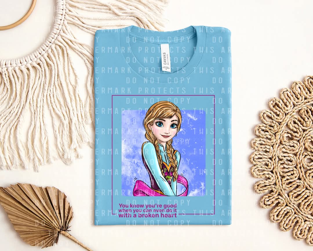 Do It With a Broken Heart Graphic Tee