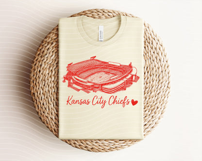 Chiefs Stadium Graphic Tee