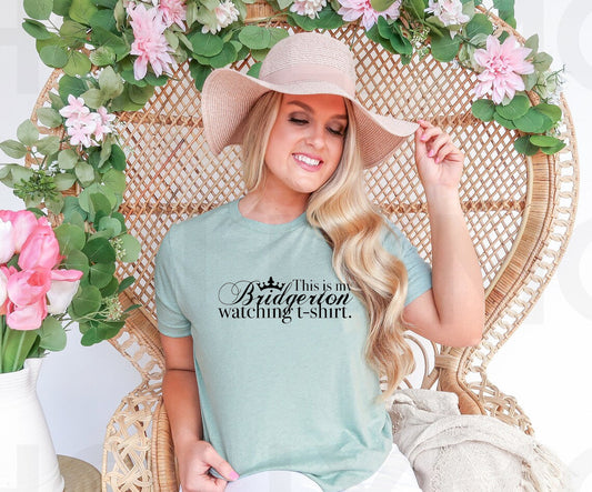 This is My Bridgerton Watching Shirt Graphic Tee
