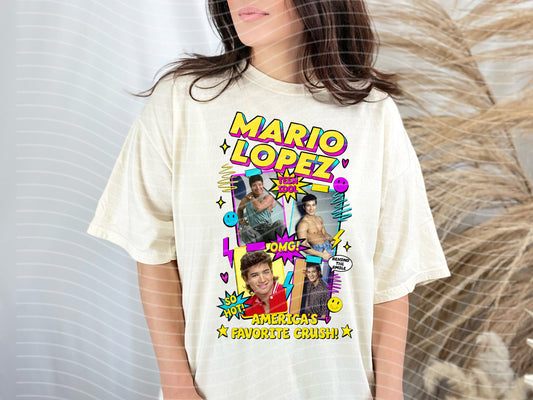 Teen Crush Mario L Graphic Tee