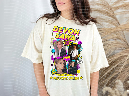 Teen Crush Devon S Graphic Tee