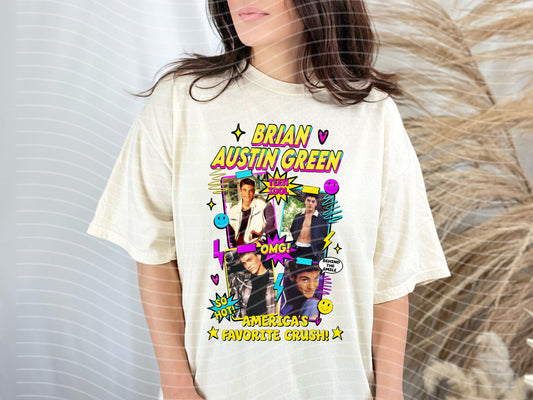 Teen Crush Brian Austin G Graphic Tee