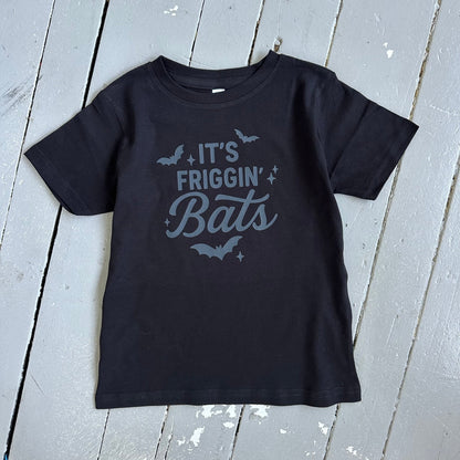 It's Friggin' Bats, Black  Halloween Tee
