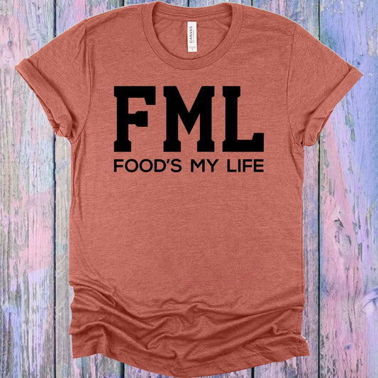 FML Food's My Life Graphic Tee