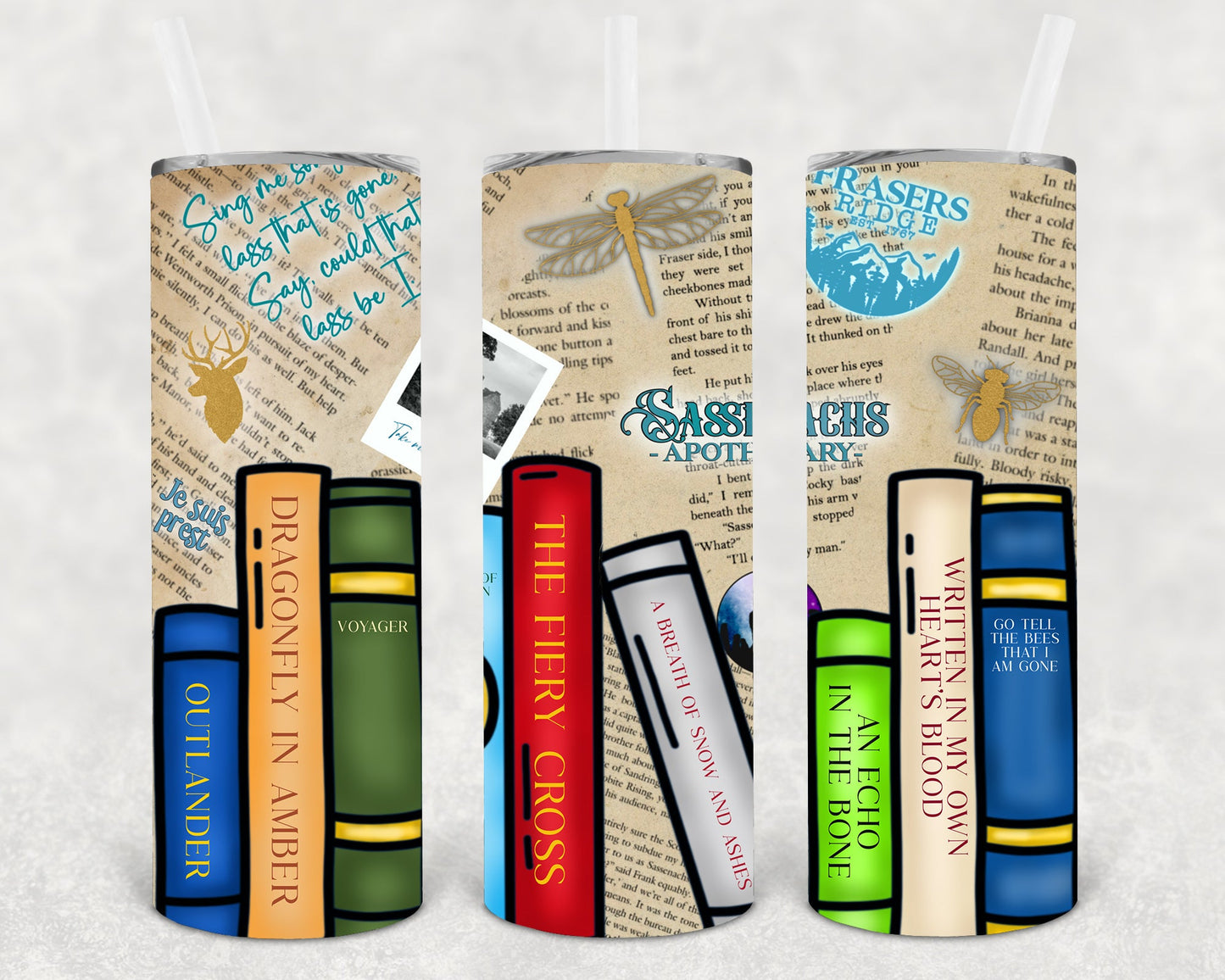 Outlander 20 oz Skinny Tumbler