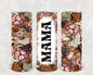 Fall Floral Mama 20 oz Skinny Tumbler
