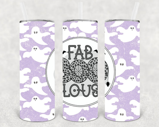 Fab Boo Lous 20 oz Skinny Tumbler