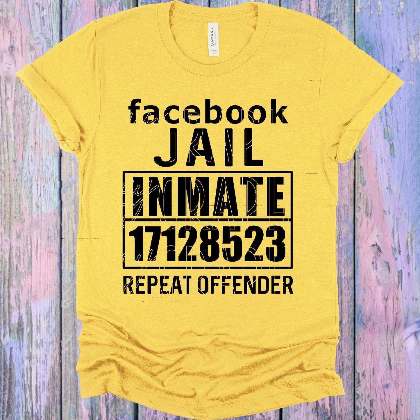 Facebook Jail Graphic Tee