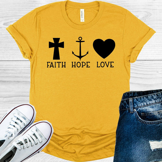 Faith Hope Love Graphic Tee
