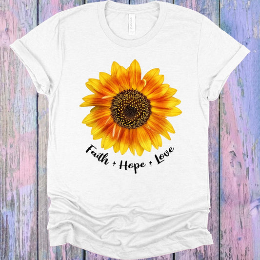 Faith Hope Love Graphic Tee
