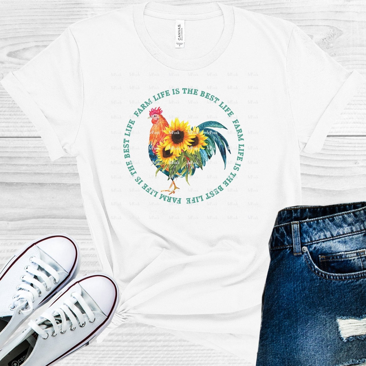 Farm Life is the Best Life Graphic Tee