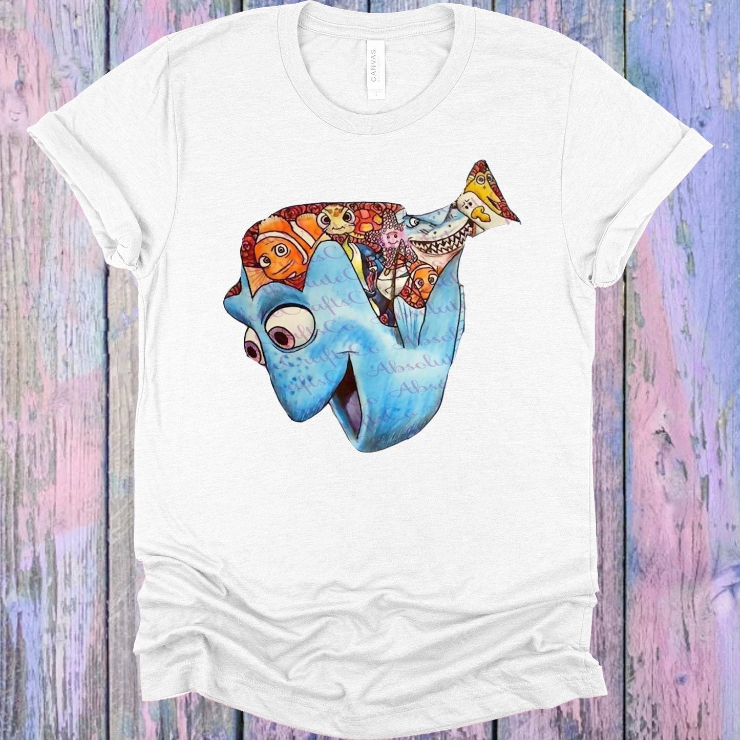 Finding Nemo Collage Graphic Tee